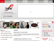 Tablet Screenshot of gap.univ-mrs.fr
