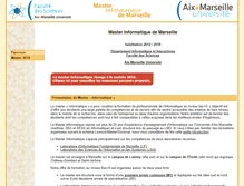 Tablet Screenshot of masterinfo.univ-mrs.fr