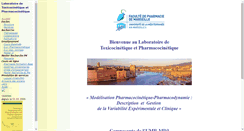 Desktop Screenshot of pharmapk.pharmacie.univ-mrs.fr