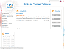 Tablet Screenshot of cpt.univ-mrs.fr